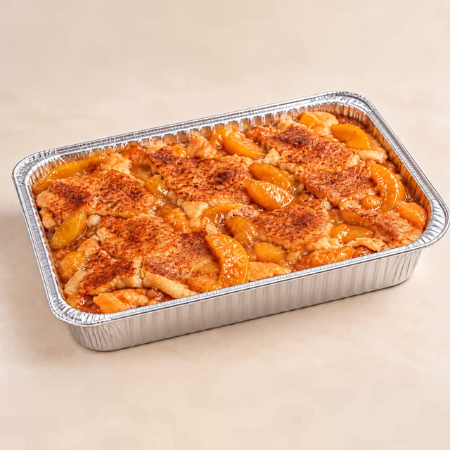 Peach Cobbler.
