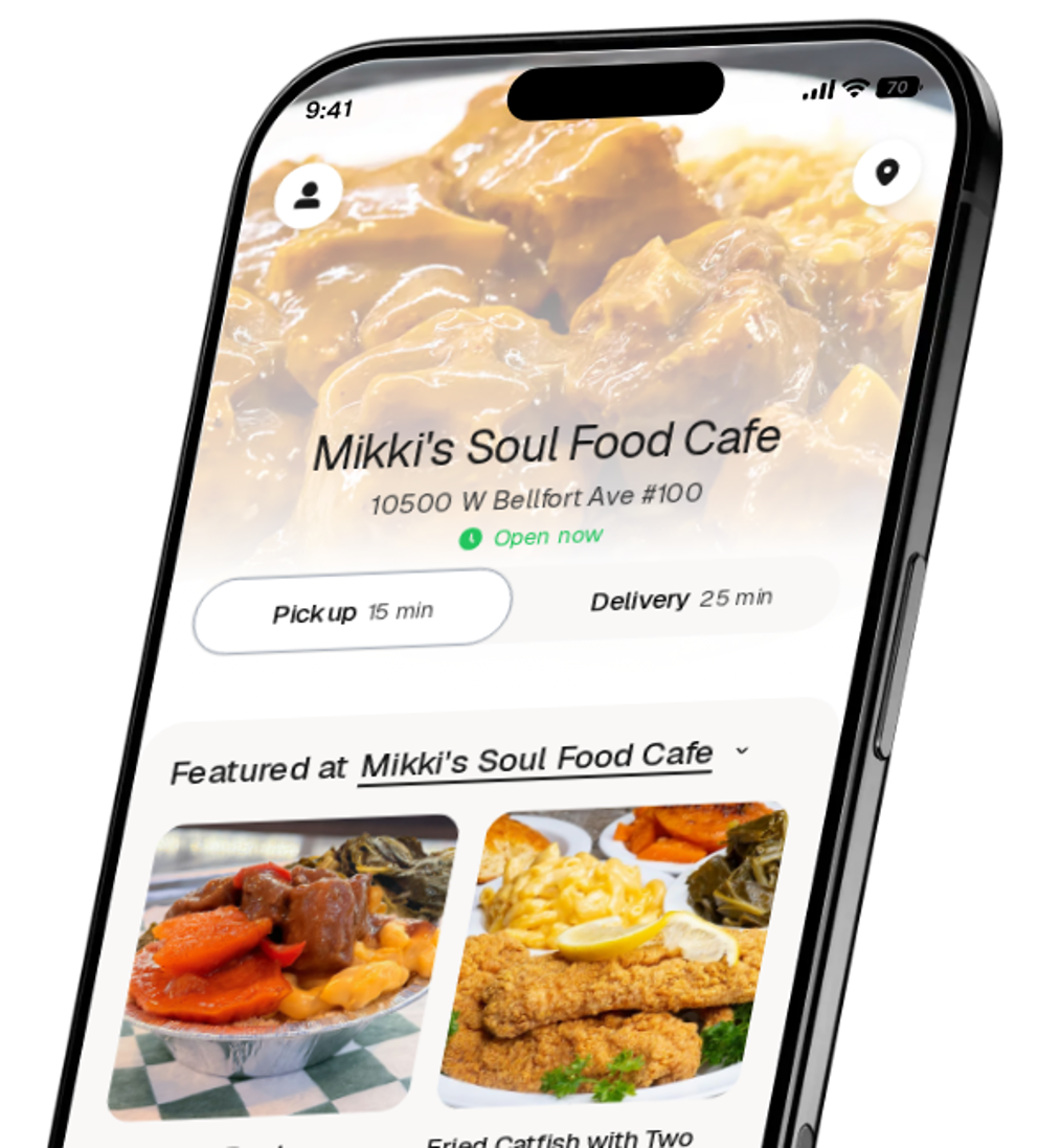 Mikki's Soul Food Cafe app preview