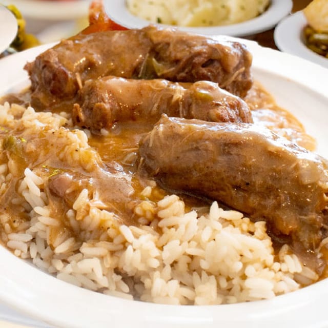 Turkey Necks with Two Sides.