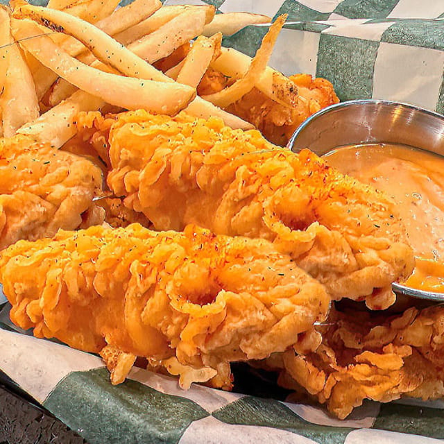 Chicken Strip Basket.