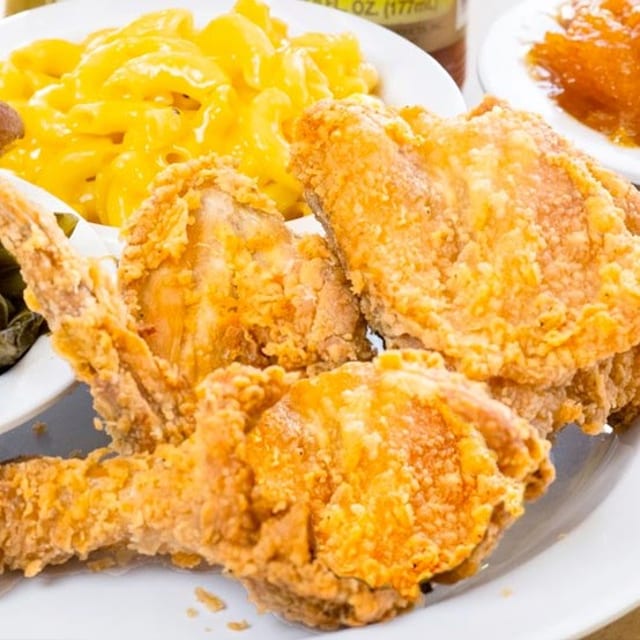 Fried Chicken with Two Sides.
