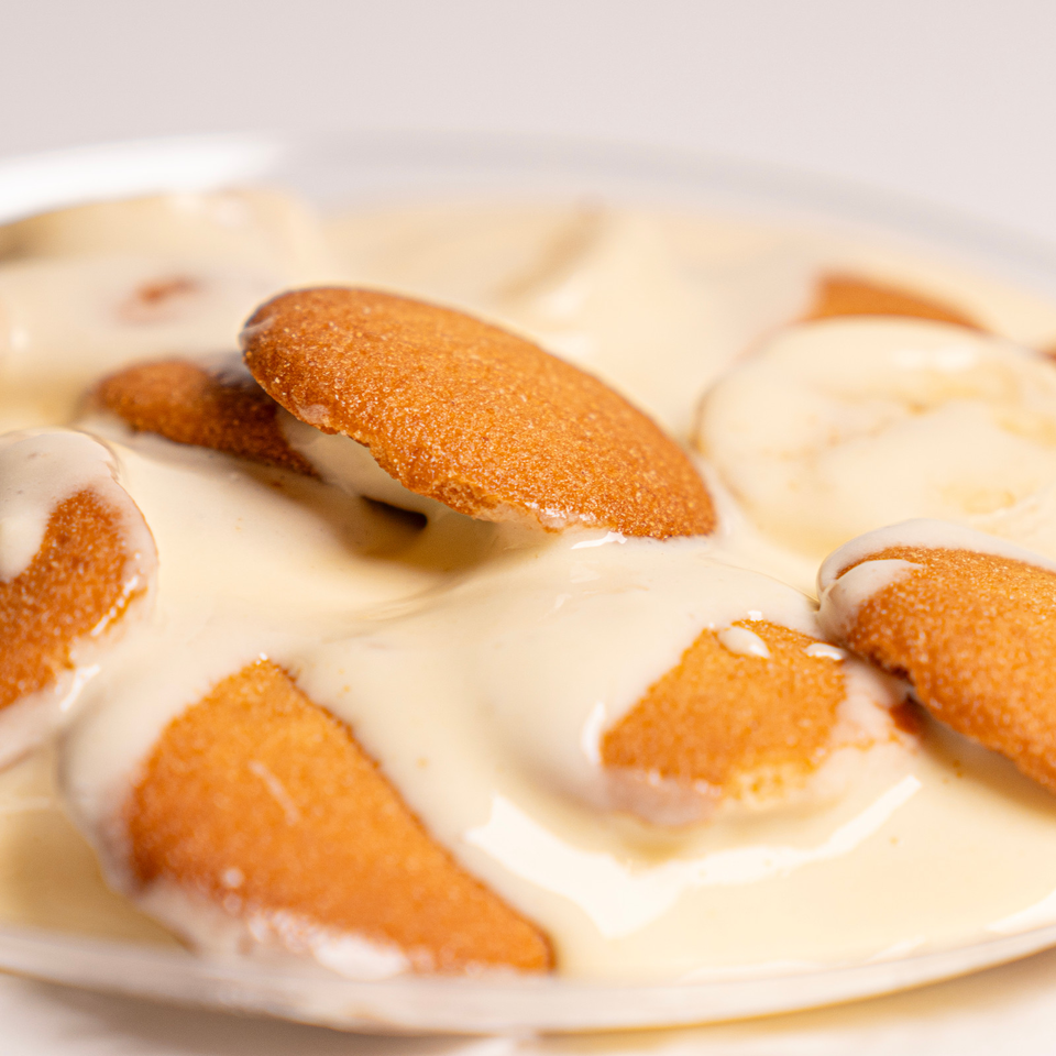 Close-up of golden-brown fried pastries arranged on a plate with creamy white sauce.