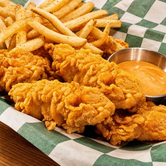 Chicken Strip Basket.