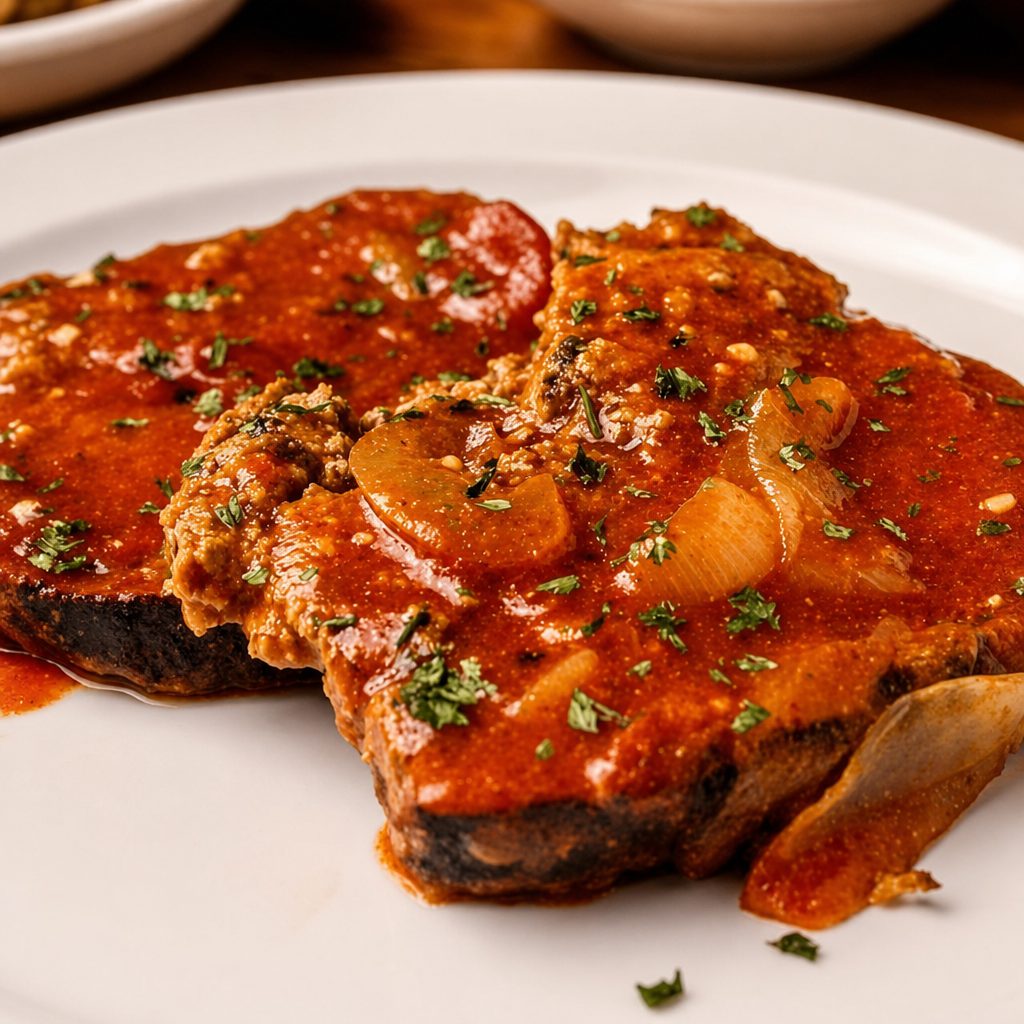 Meat Loaf with Two Sides.