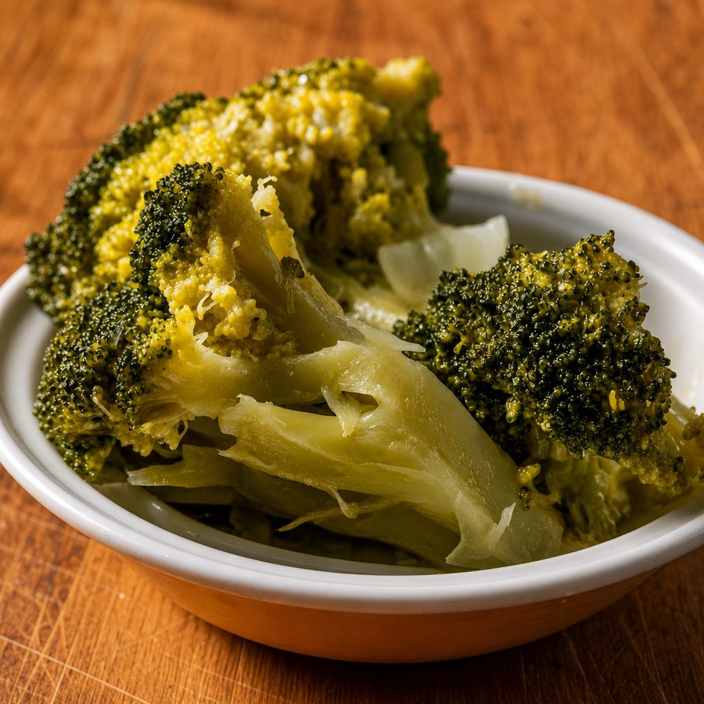 Steamed Broccoli.