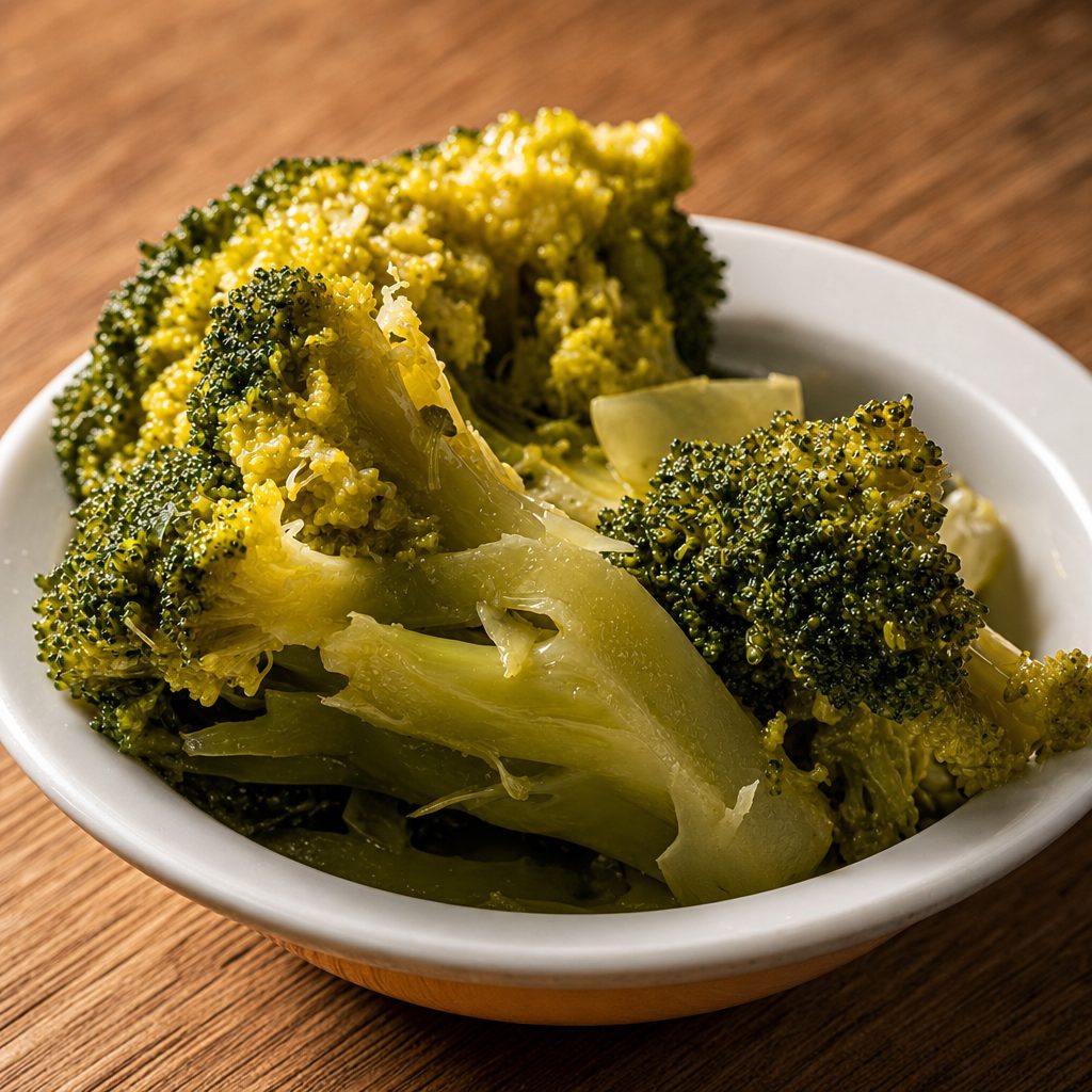 Steamed Broccoli.