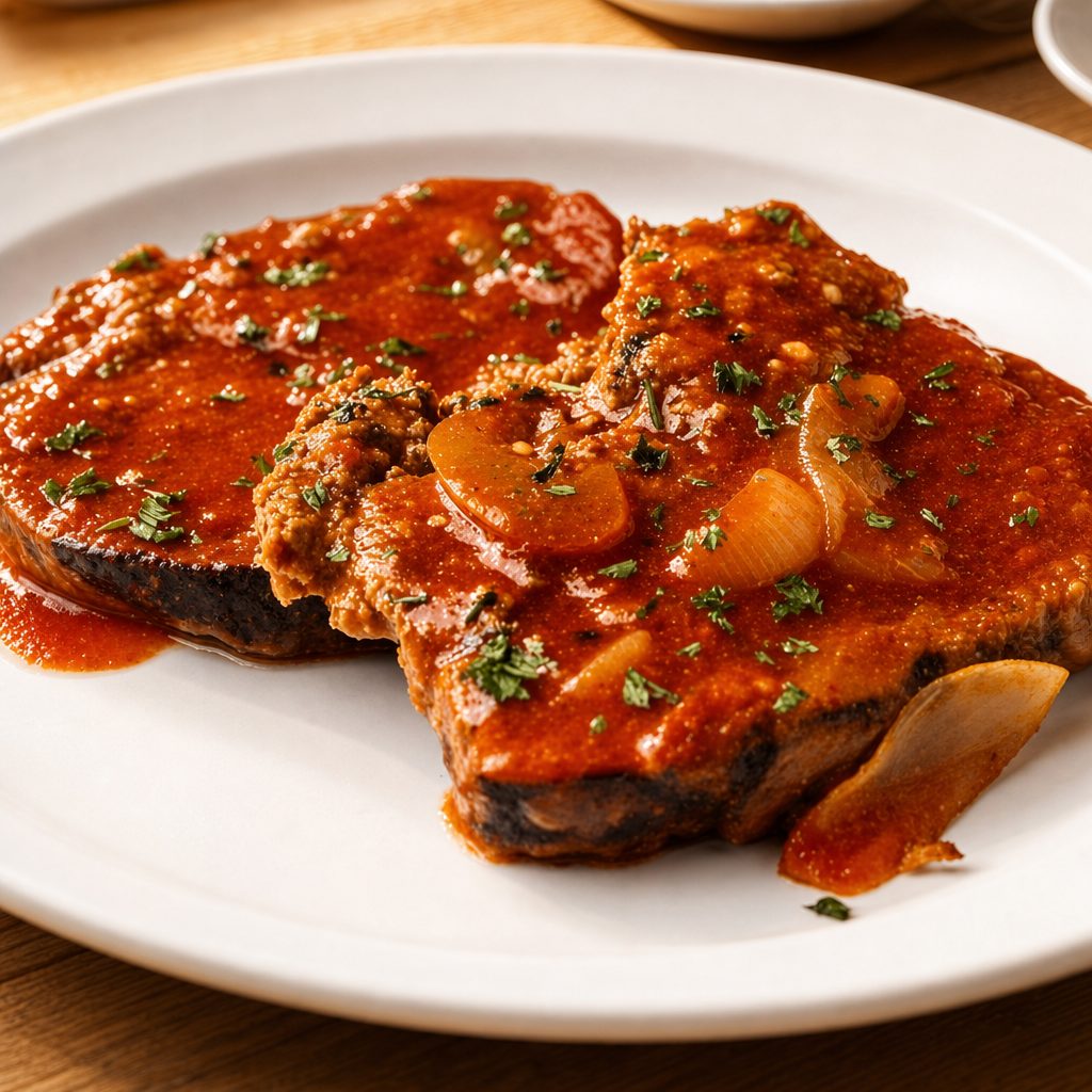 Meat Loaf with Two Sides.