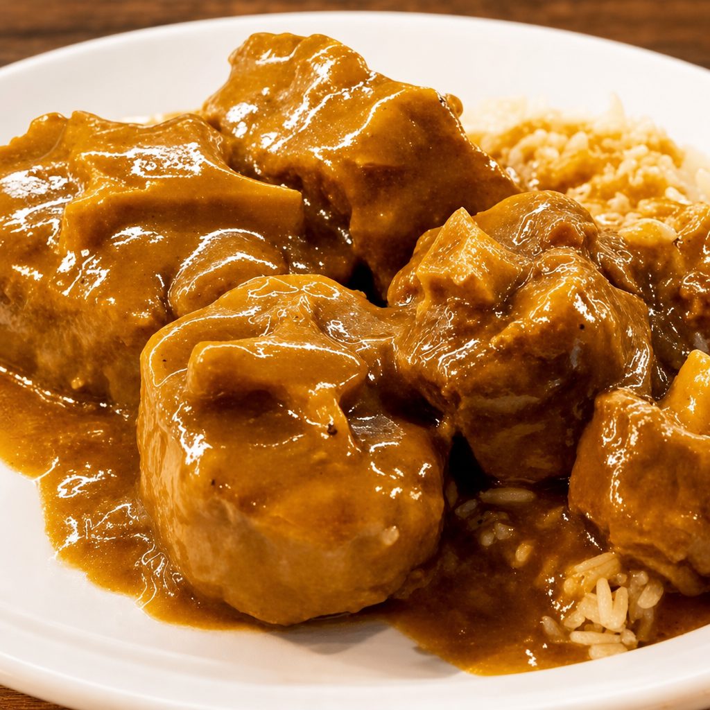 Ox Tails with Three Sides.