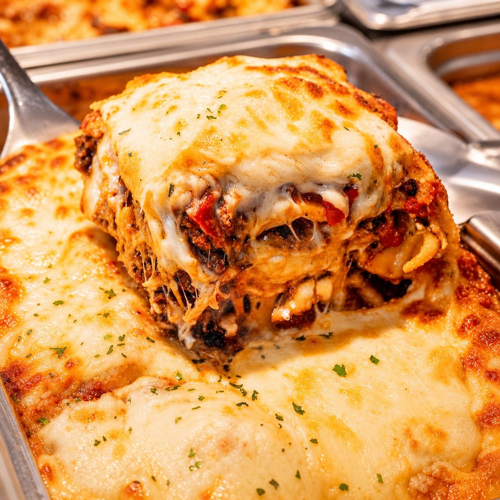 Lasagna with One Side.