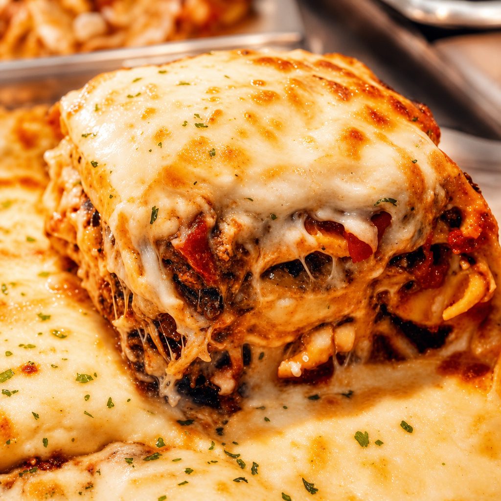 Lasagna with One Side.