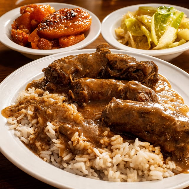 Turkey Necks with Three Sides.