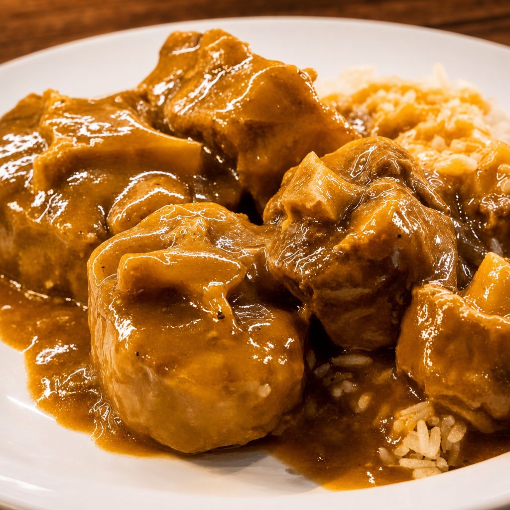 Ox Tails with Three Sides.