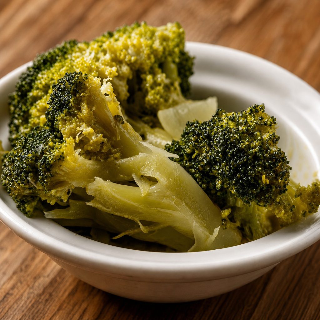 Steamed Broccoli.