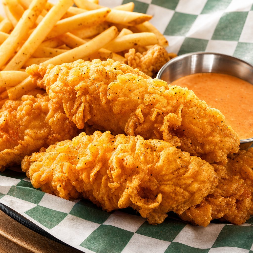 Chicken Strip Basket.